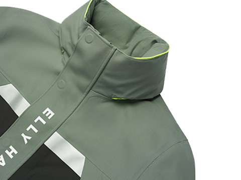 中長(zhǎng)防風(fēng)防水壓膠沖鋒衣定做加工